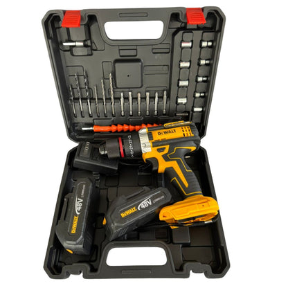 Taladro Inalámbrico 48V + 26 Piezas + Regalo 🎁